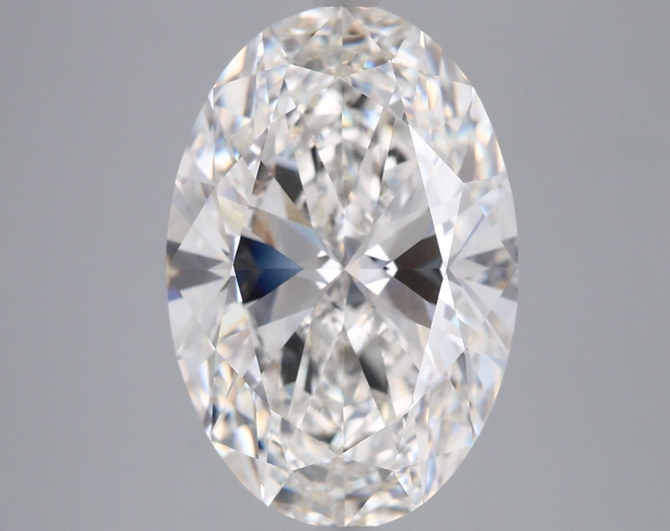 5.01 ct. oval Lab Grown Diamond front image