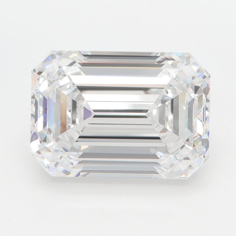 Diament LG szmaragdowy, 3.57 ct, D, IF