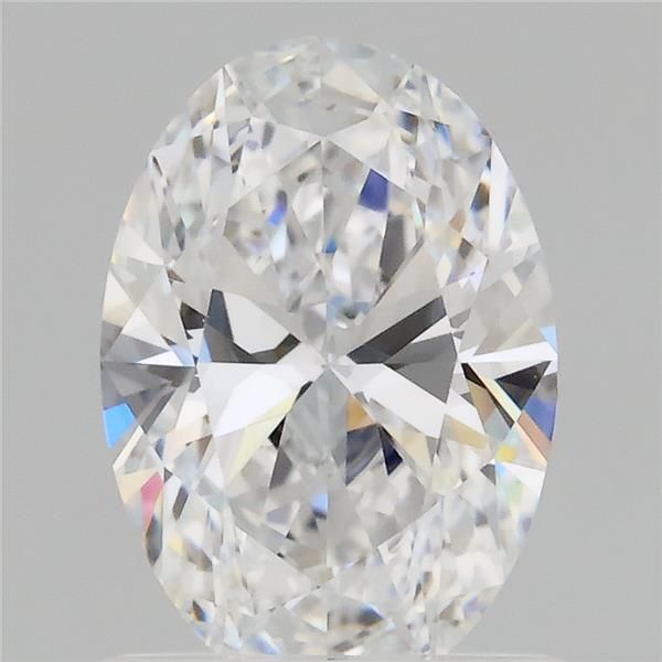 1.02 ct. oval Lab Grown Diamond front image