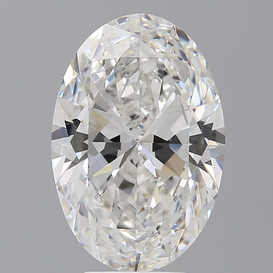 5.54 ct. oval Lab Grown Diamond front image