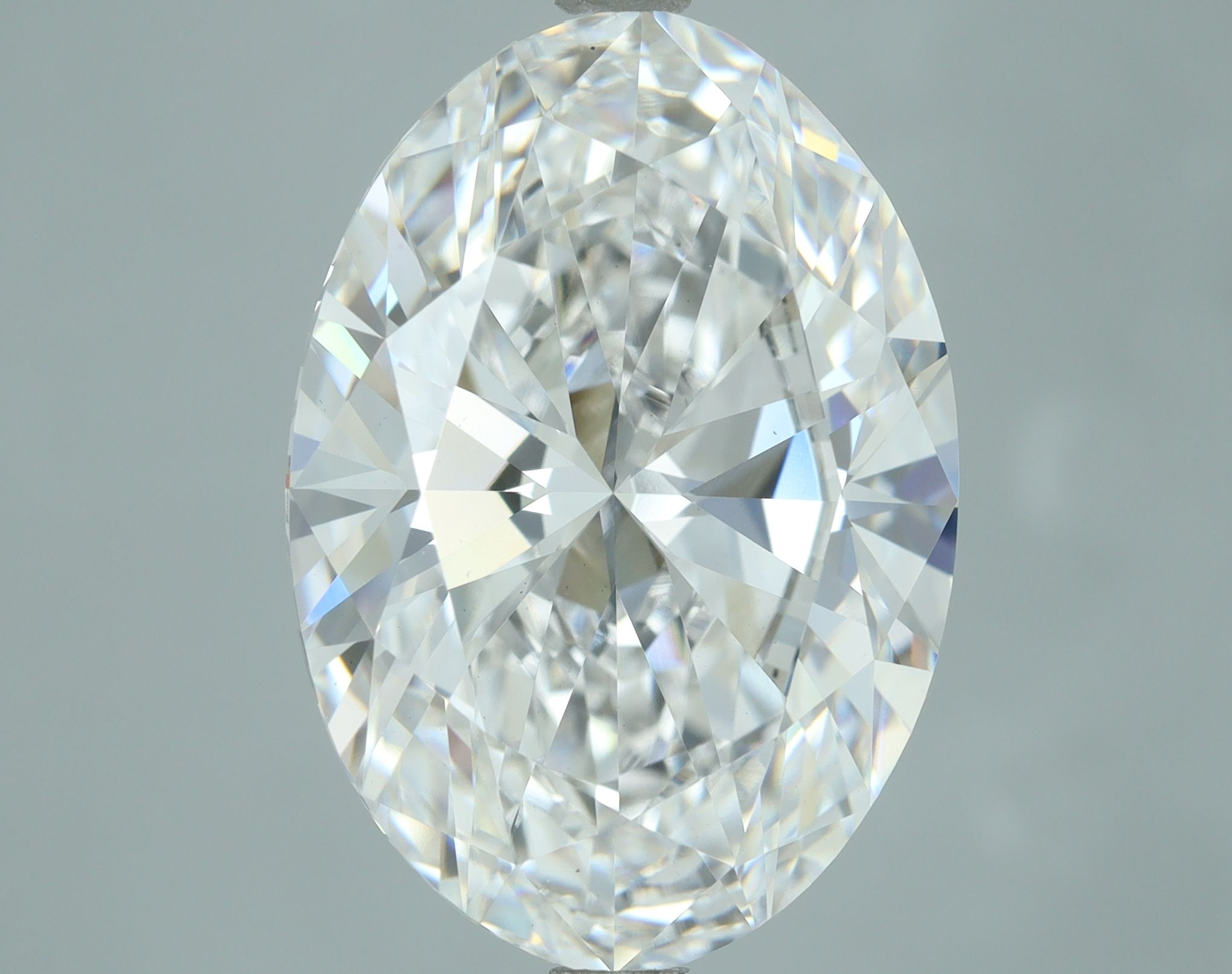 7.01 ct. oval Lab Grown Diamond front image