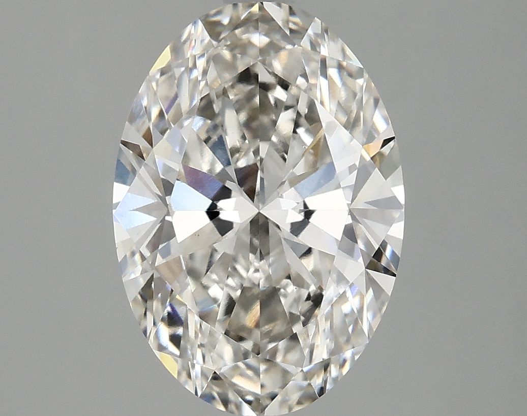 3.02 ct. oval Lab Grown Diamond front image