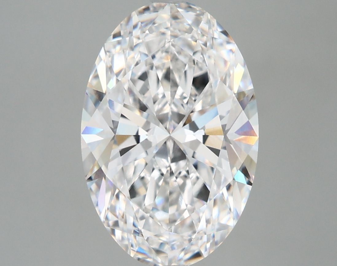 3.75 ct. oval Lab Grown Diamond front image
