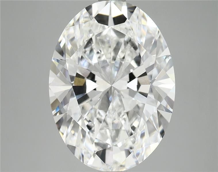 5.64 ct. oval Lab Grown Diamond front image