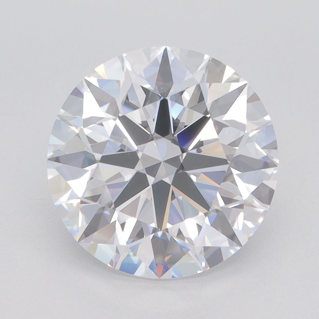 Diament LG okrągły, 4.67 ct, D, VVS1, szlif EX