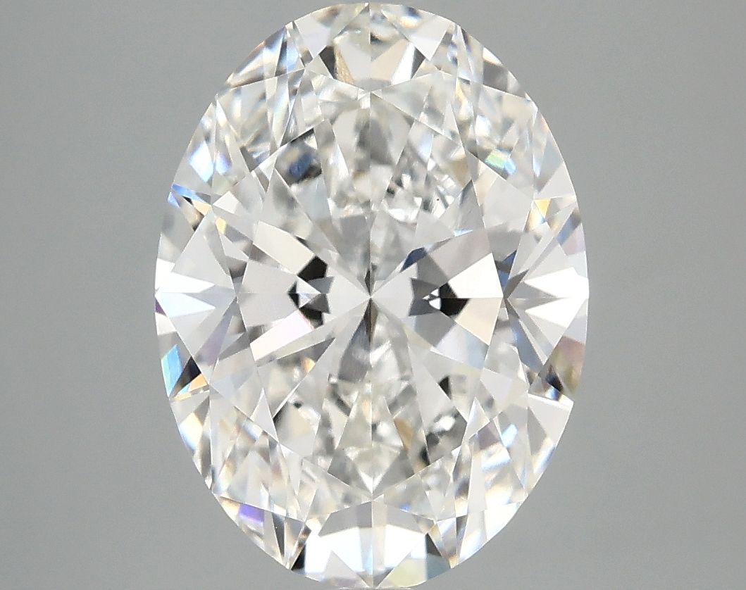 3.89 ct. oval Lab Grown Diamond front image