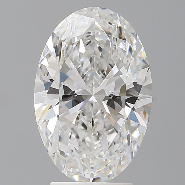 3.58 ct. oval Lab Grown Diamond front image