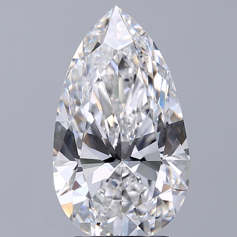 2.70 ct. pear Lab Grown Diamond front image