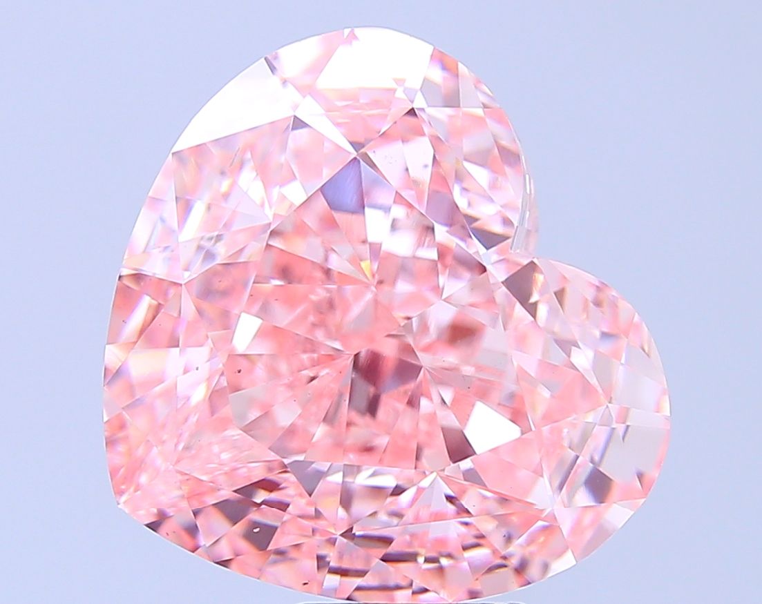 15.11 ct. heart Lab Grown Diamond front image