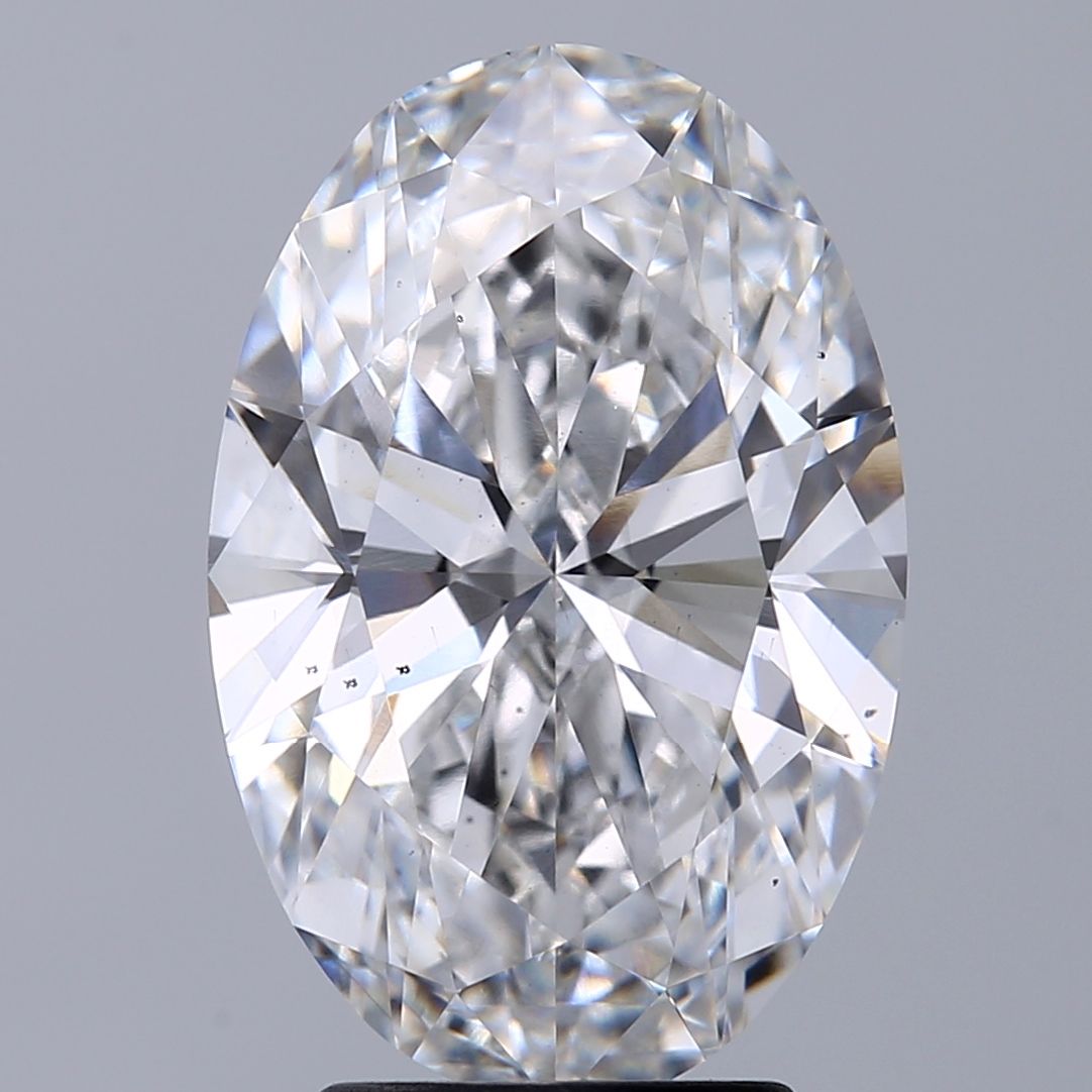 3.27 ct. oval Lab Grown Diamond front image