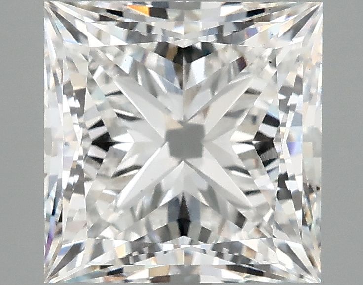 4.18 ct. princess Lab Grown Diamond front image