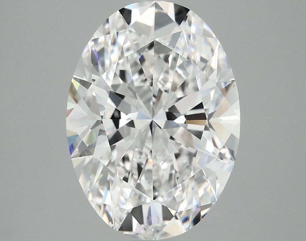 4.08 ct. oval Lab Grown Diamond front image