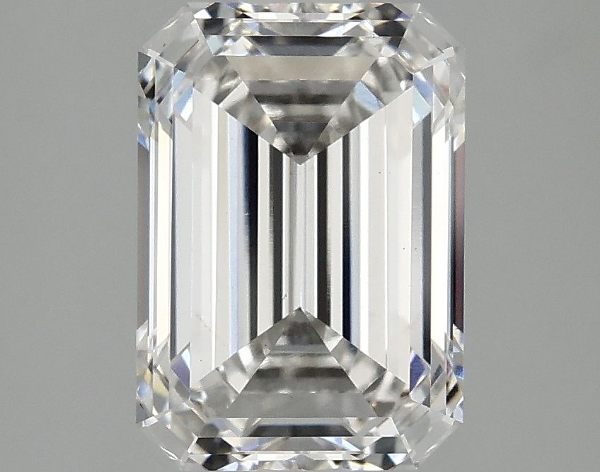 2.84 ct. emerald Lab Grown Diamond front image