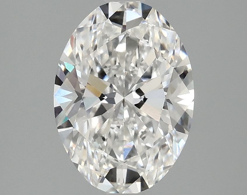 2.06 ct. oval Lab Grown Diamond front image