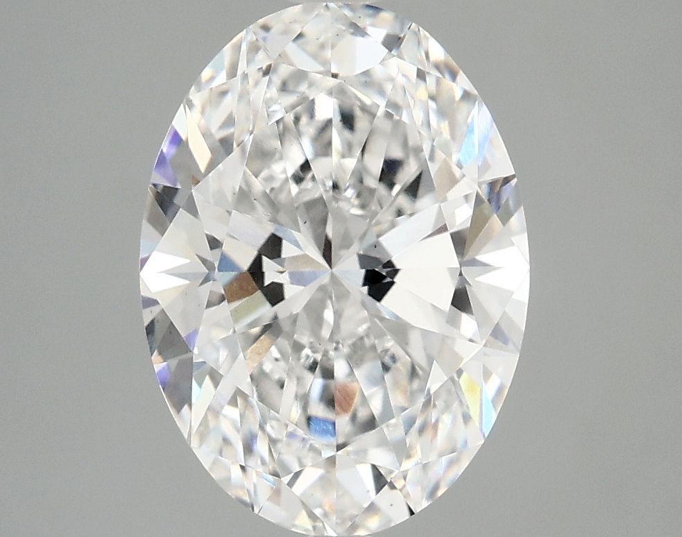 3.10 ct. oval Lab Grown Diamond front image