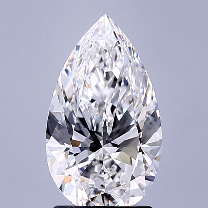 2.01 ct. pear Lab Grown Diamond front image