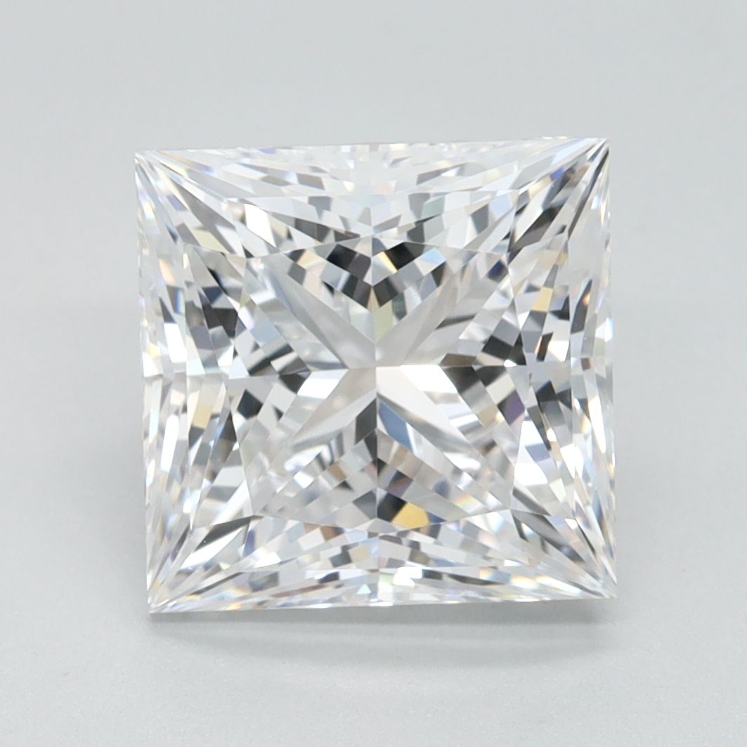 3.02 ct. princess Lab Grown Diamond front image