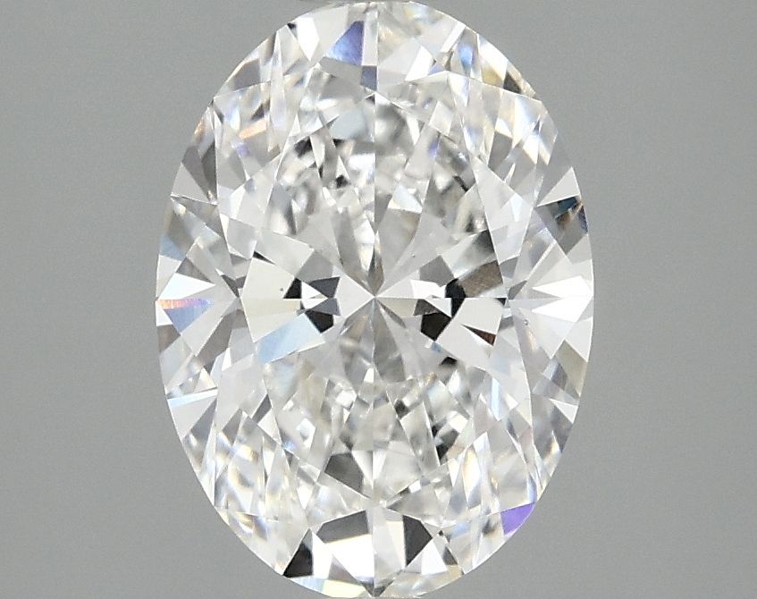 2.08 ct. oval Lab Grown Diamond front image