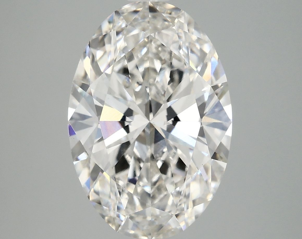 3.82 ct. oval Lab Grown Diamond front image