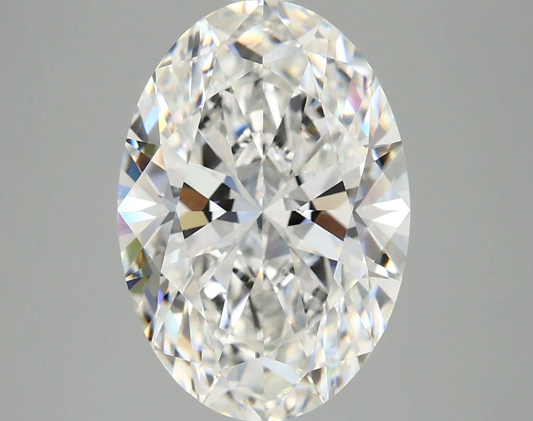 4.05 ct. oval Lab Grown Diamond front image