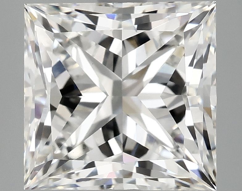 4.02 ct. princess Lab Grown Diamond front image