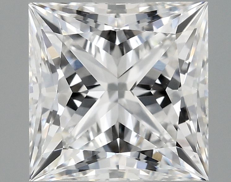 2.10 ct. princess Lab Grown Diamond front image