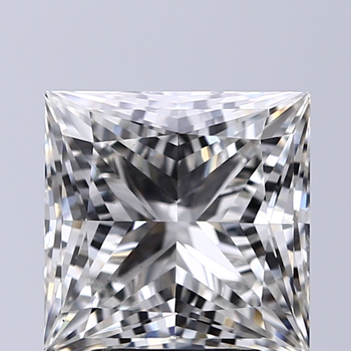 3.27 ct. princess Lab Grown Diamond front image