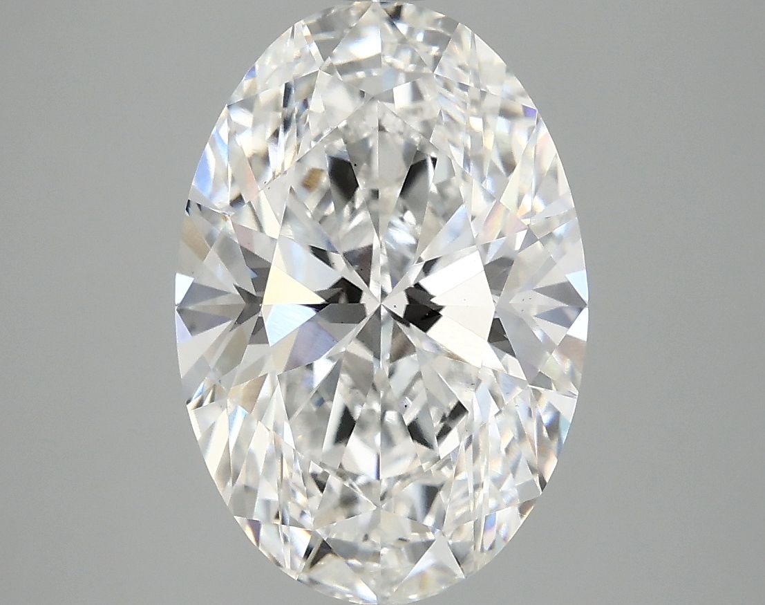 4.06 ct. oval Lab Grown Diamond front image