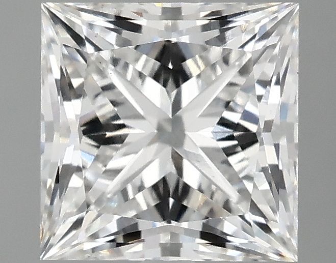2.10 ct. princess Lab Grown Diamond front image