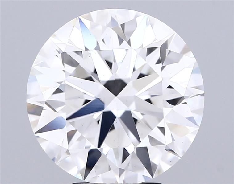 5.55 ct. round Lab Grown Diamond front image