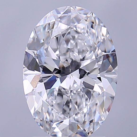 2.09 ct. oval Lab Grown Diamond front image