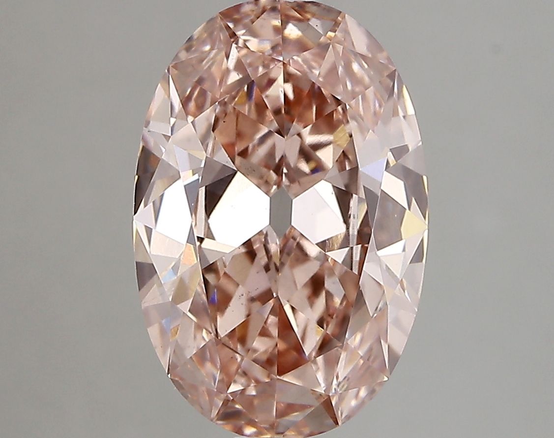 3.40 ct. oval Lab Grown Diamond front image