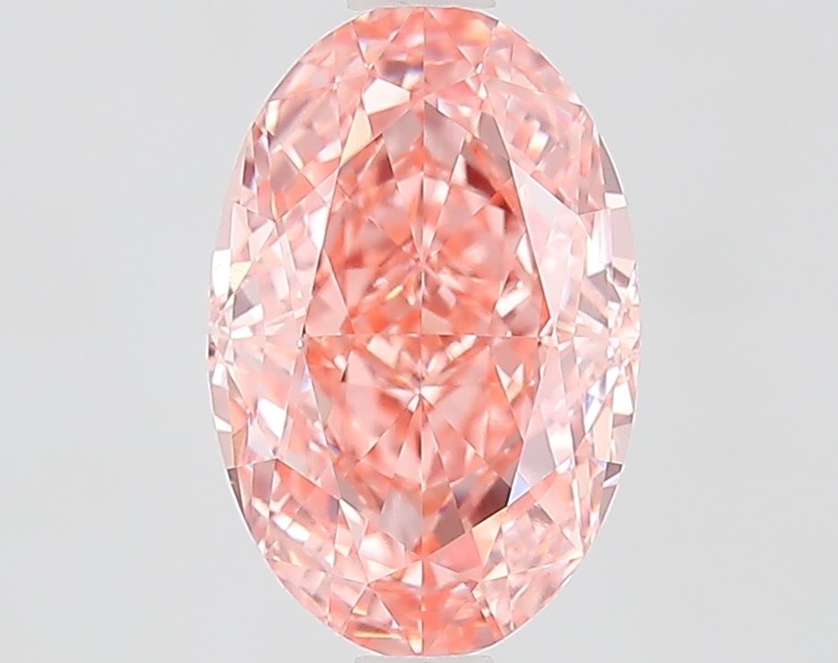 2.02 ct. oval Lab Grown Diamond front image