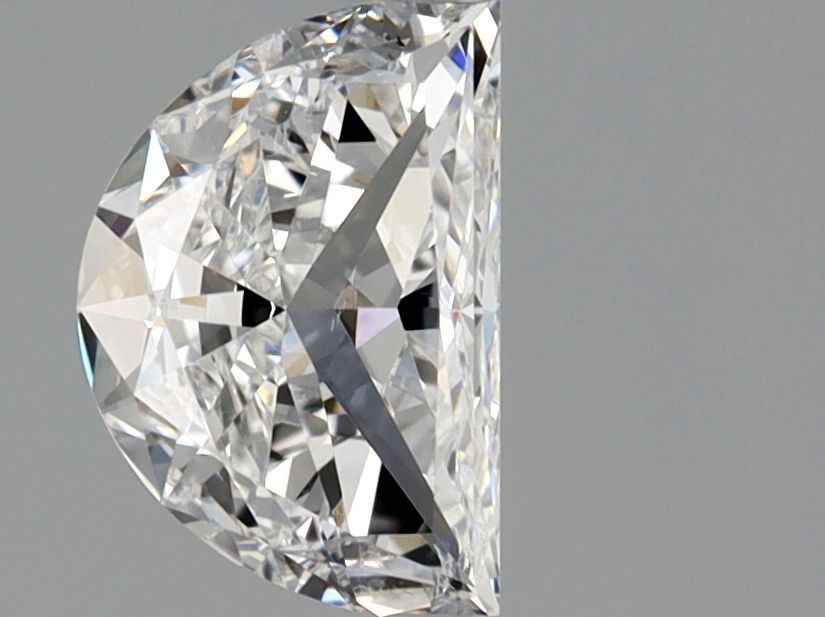 0.53 ct Half moon Diamond