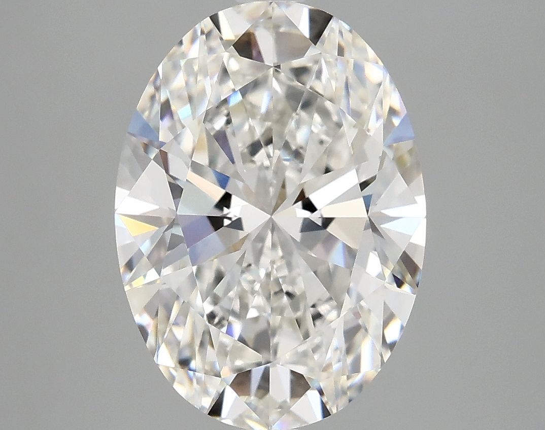 3.93 ct. oval Lab Grown Diamond front image