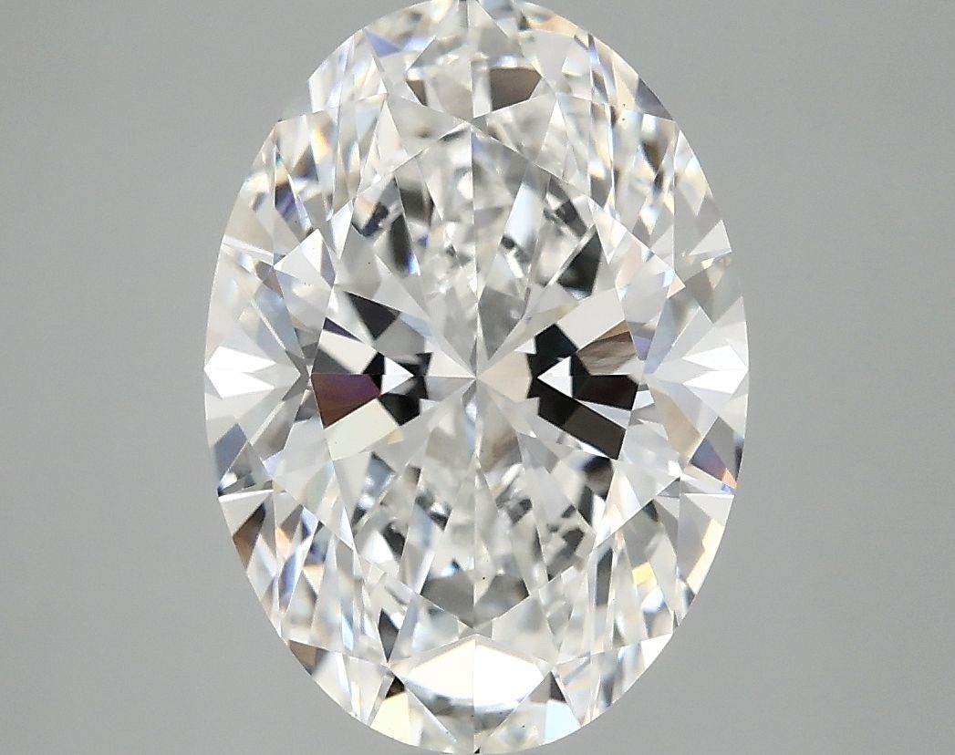 3.98 ct. oval Lab Grown Diamond front image