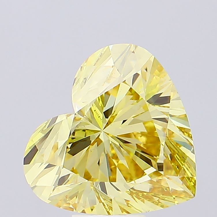 9.68 ct. heart Lab Grown Diamond front image