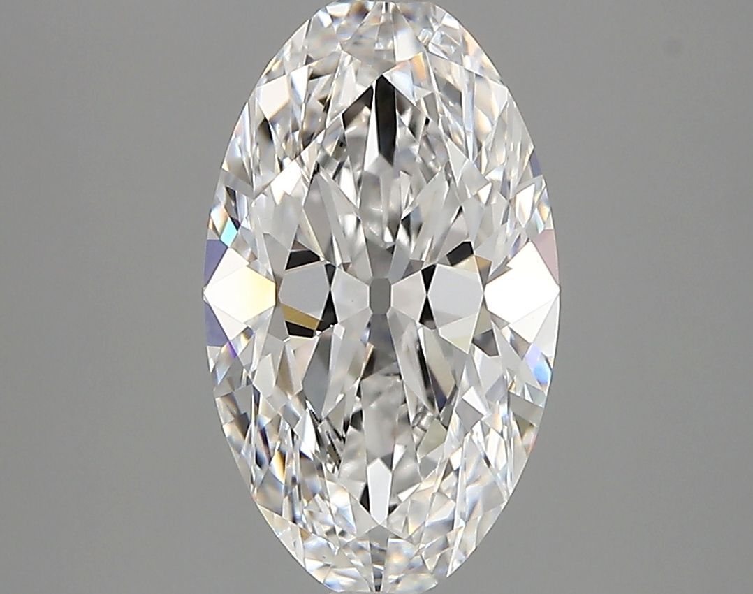 2.67 ct. oval Lab Grown Diamond front image