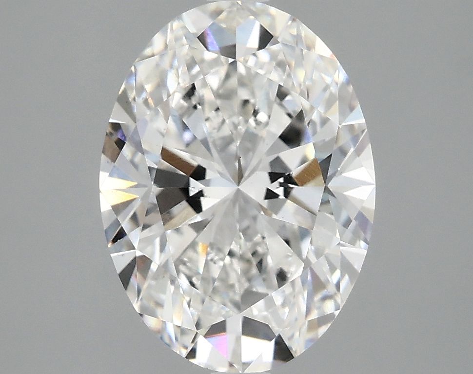 3.02 ct. oval Lab Grown Diamond front image
