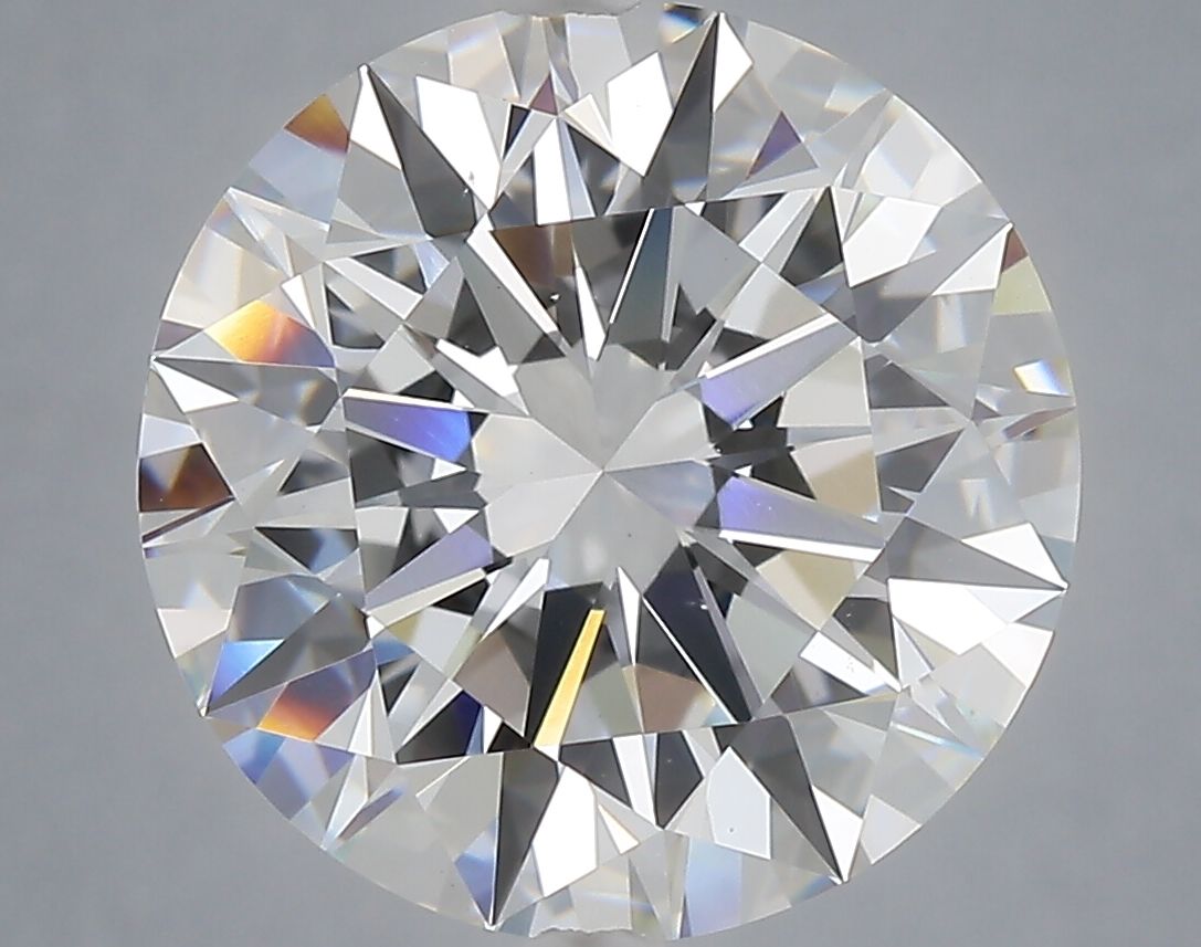 7.09 ct. round Lab Grown Diamond front image
