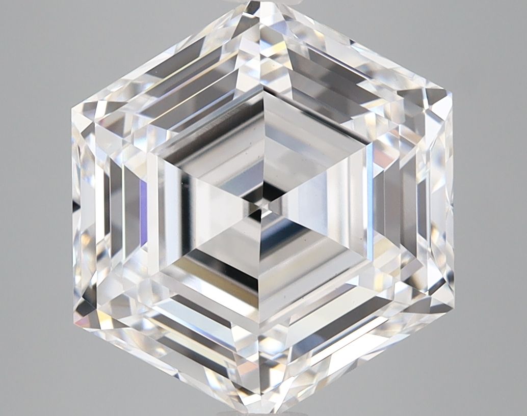 5.1 ct lab-grown Hexagonal Diamond