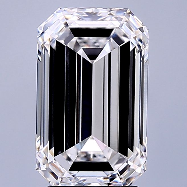 3.64 ct. emerald Lab Grown Diamond front image