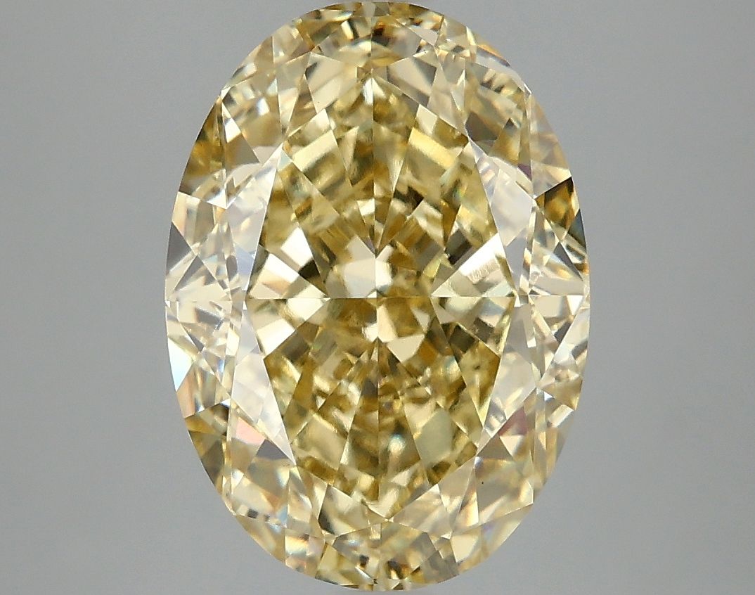 5.09 ct. oval Lab Grown Diamond front image