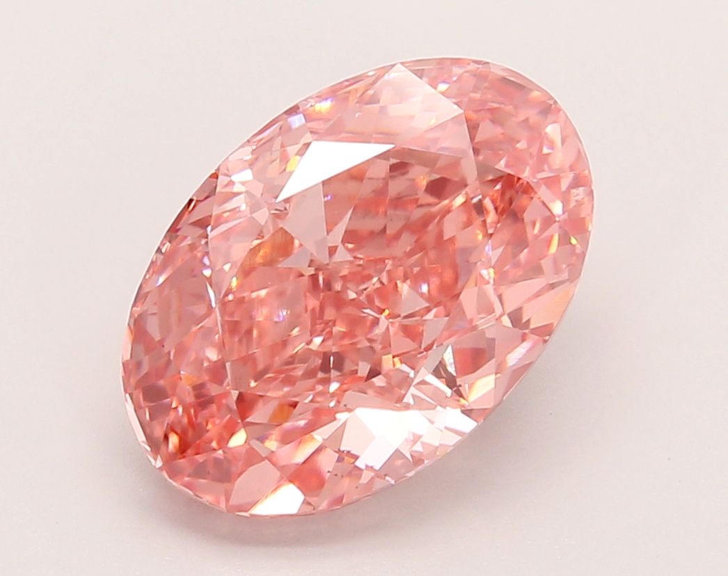 4.42 ct. oval Lab Grown Diamond front image