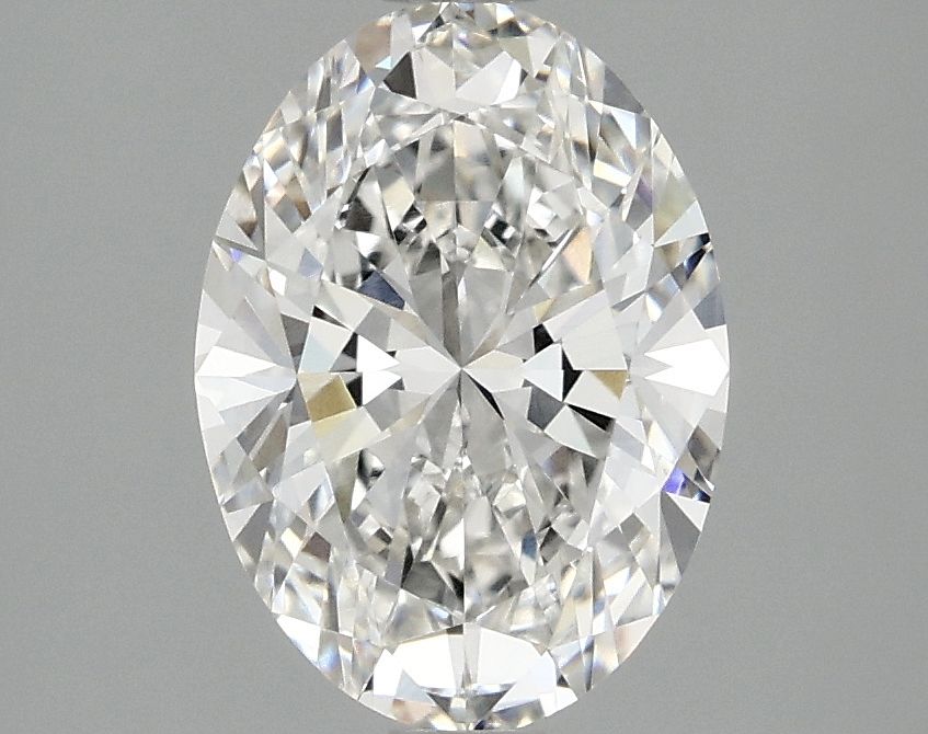 2.01 ct. oval Lab Grown Diamond front image
