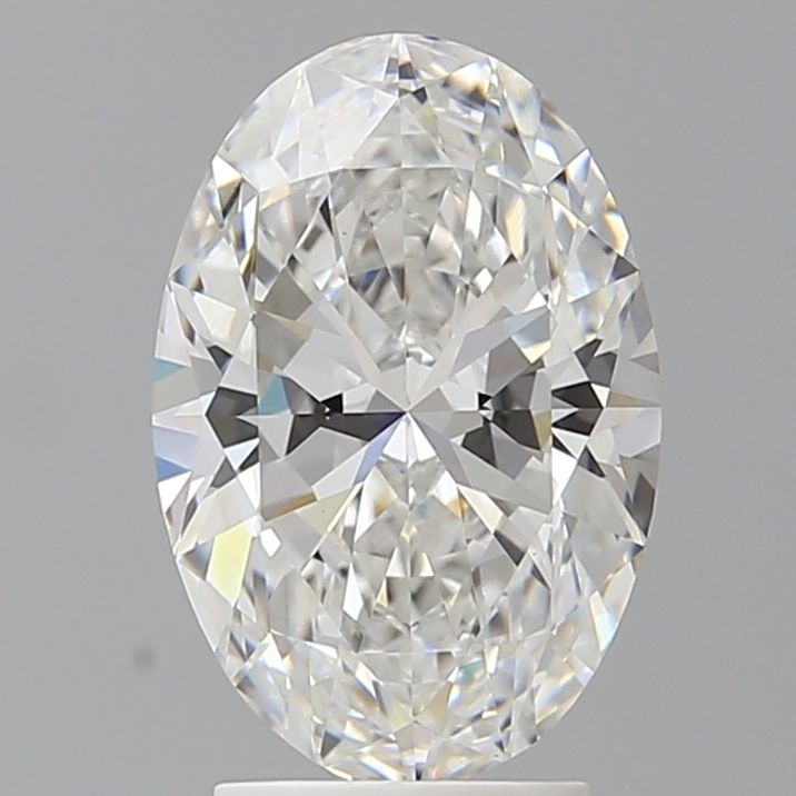 3.08 ct. oval Lab Grown Diamond front image