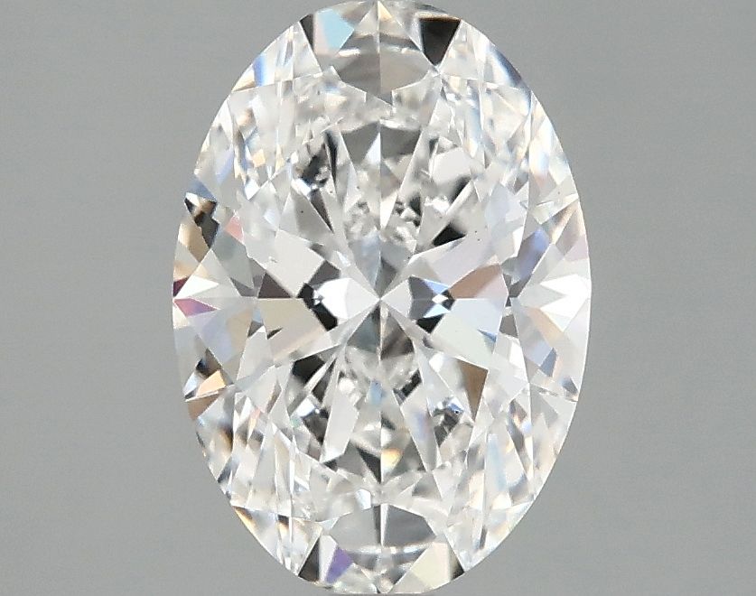 2.10 ct. oval Lab Grown Diamond front image