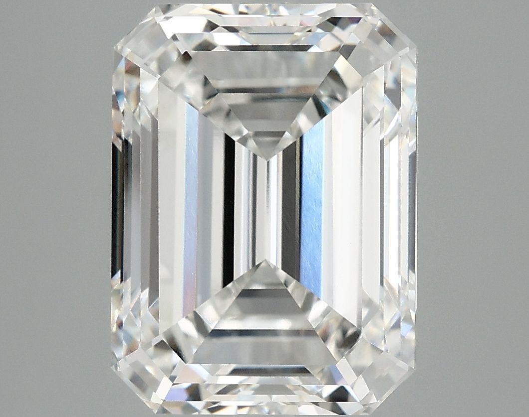 7.02 ct. emerald Lab Grown Diamond front image