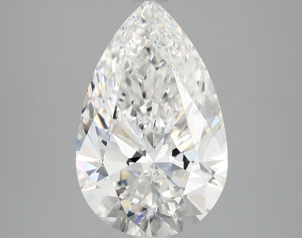 4.10 ct. pear Lab Grown Diamond front image