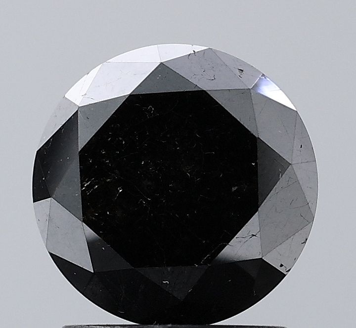 1.93 Carat Round Diamond Black VS2